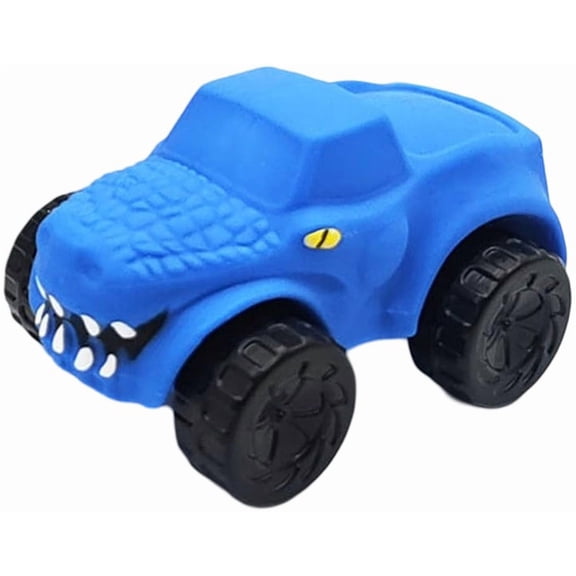 Simulation Dinosaur Car Squishy Fidget Toys for Adults Stretchable TPR Sensory Gadget Deformable Office Desk Accessory Pressure Relief Tool 1 Pack