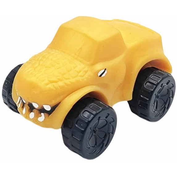 Simulation Dinosaur Car Squishy Fidget Toys for Adults Stretchable TPR Sensory Gadget Deformable Office Desk Accessory Pressure Relief Tool 1 Pack