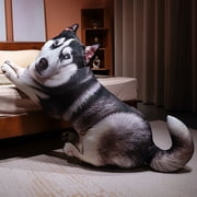Simulation Dog Plush Toys Realistic Husky Throw Pillow Stuffed Animal Sending Abstract Gifts