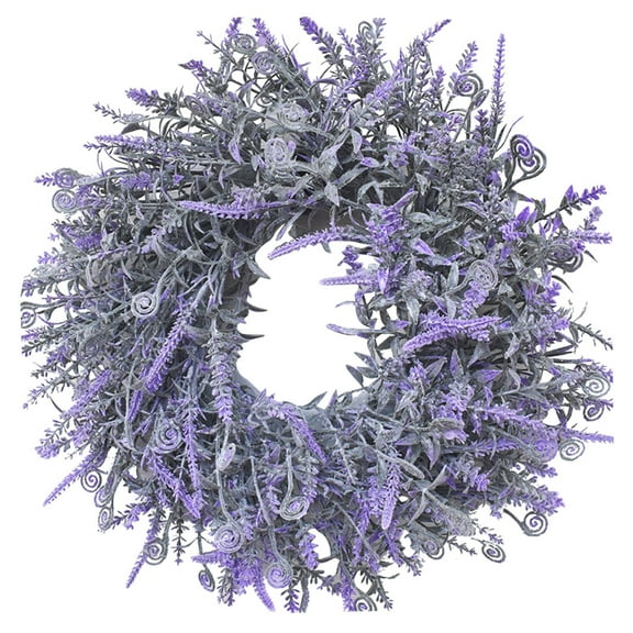 Simulation Door Decoration Ring Small Thorn Door Leaf Wreath