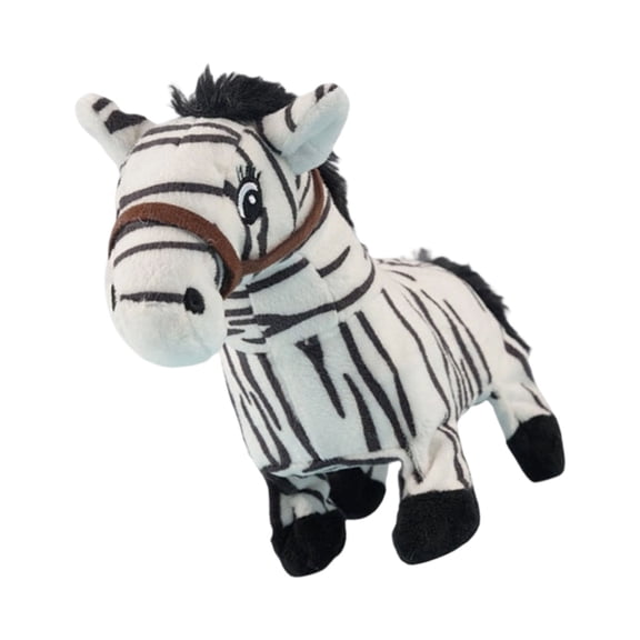 Simulation Electric Horse Plush Toy Interactive With Walking Calling Rechargeable Operated Stuffed