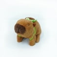 thumbnail image 1 of Simulation Electric Plush Capybara Doll Walk Make Sounds Electronic Pet Capybara Children's Toy  With Turtle bag, 1 of 9