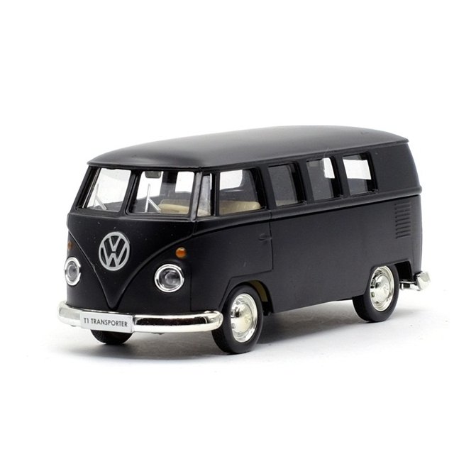 Simulation Exquisite Diecasts Toy Vehicles RMZ city Car Styling T1 Transporter Classical Bus 1:36 Alloy Model Pull Back Cars