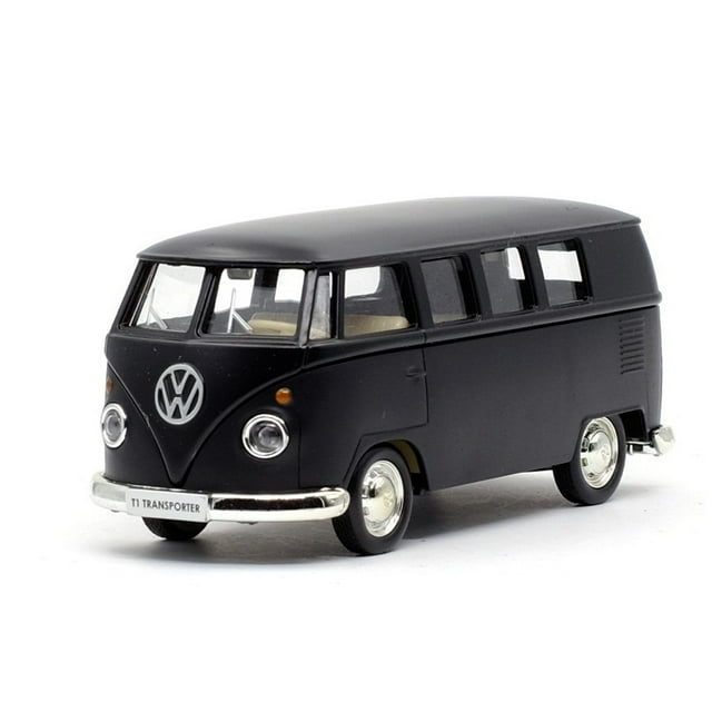 Simulation Exquisite Diecasts Toy Vehicles RMZ city Car Styling T1 Transporter Classical Bus 1:36 Alloy Model Pull Back Cars