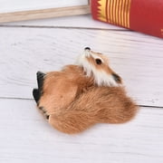 Simulation F u r Squirrel Plush Stuffed Doll Animal Toy Children Gift Home Decor