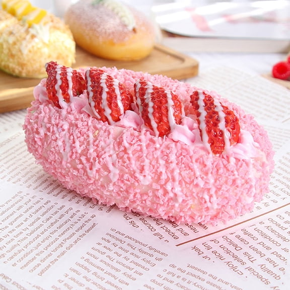 Simulation Fake Bread Crafts Ornaments Food Models Soft Fragrance Props Display Simulation Cake Model Tea Table Decoration