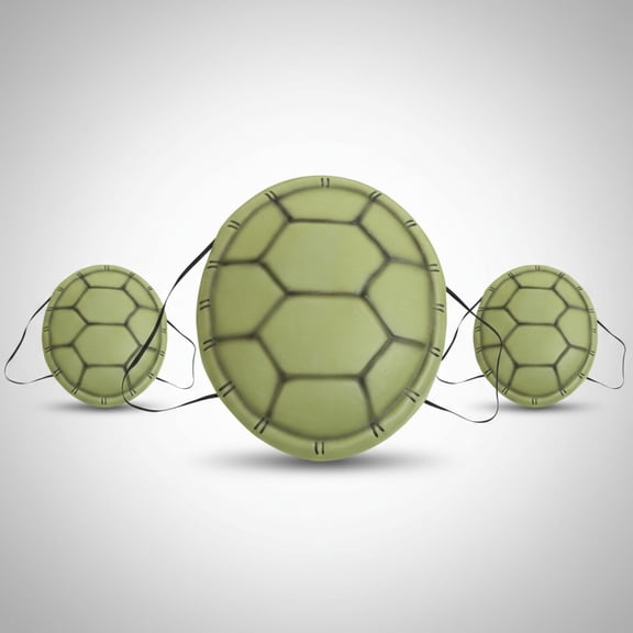 Simulation Fake Turtle Shell Costume Props, Realistic Tortoise Shell Backpack for Halloween Party Cosplay Performance Accessories for All Ages