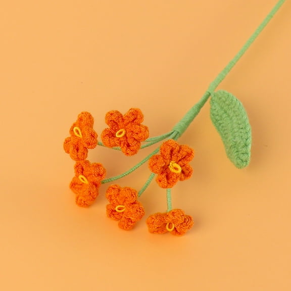 Simulation Flower Bouquet, Artificial Flowers for Home Decor, Small Faux Floral Arrangement for Tabletop, Mantel Display, and Office Garden Decoration, Perfect for Hostess Gift and Seasonal Akmoler