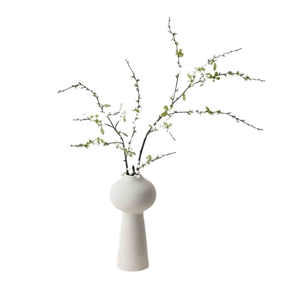 Simulation Flower Dining Table TV Cabinet Decoration Snow Willow Branches Home Furnishings