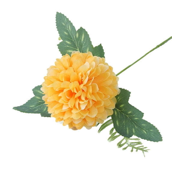 Simulation Flower Eco-friendly Fadeless Plastic False Chrysanthemum Flower Bouquet for Home