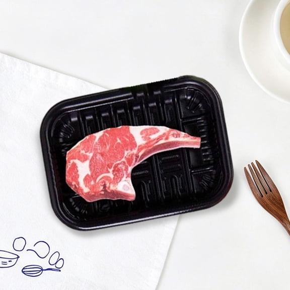 Simulation Food Shaped Notes Realistic Meat And Snack Style Notepads For Office Daily Reminders(Red)
