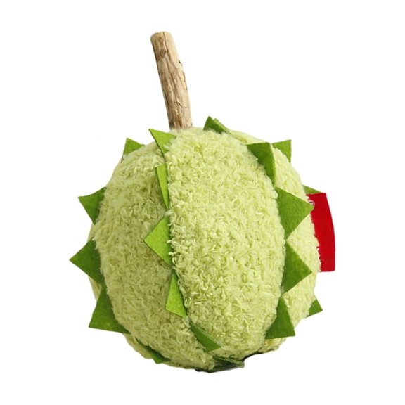 Simulation Fruit Plush Chewing Toy For Pet Cats Dog Chew Resistant Enhances Mental Stimulation and Indoor Entertainment
