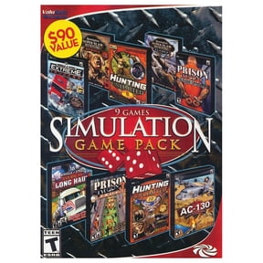 Simulation Game Pack 9-Game Collection (PC CD)