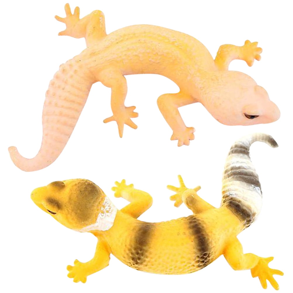 Simulation Gecko Lizard Tricky Toys Realistic Fake Lizards Animals