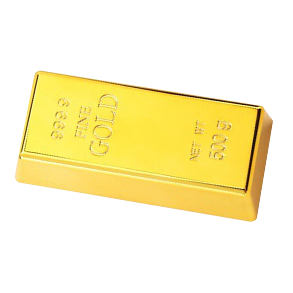 Simulation Gold Bar Plastic Gold Bar Realistic Gold Bar Prop Party