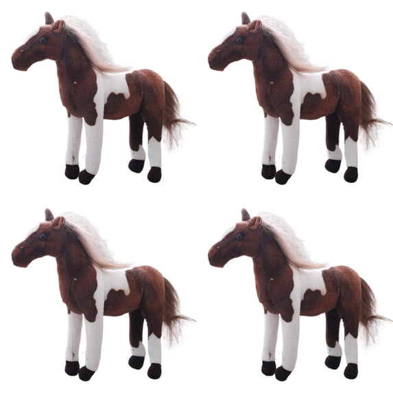 Horse Plush Toy 4 Styles Stuffed Animal Plush Toys 4PCS