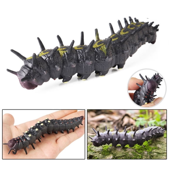 Simulation Insect Animal Model Set, Soft Rubber Realistic Figure, Educational Cognitive Fidget Collection, Sensory Stress Relief Display Accessory