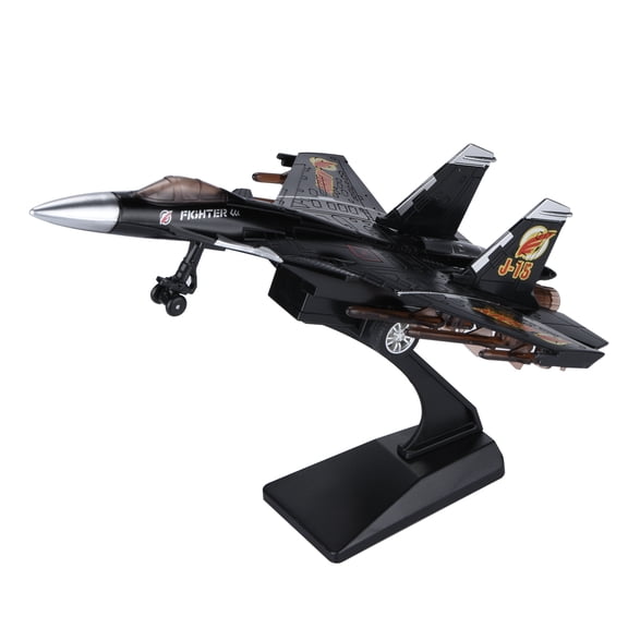 Simulation J15 Jet Fighter Attack Plane Military Model Alloy Airplane Model 1/100 Sounds Light Pull Back GUYUTING Spare Part