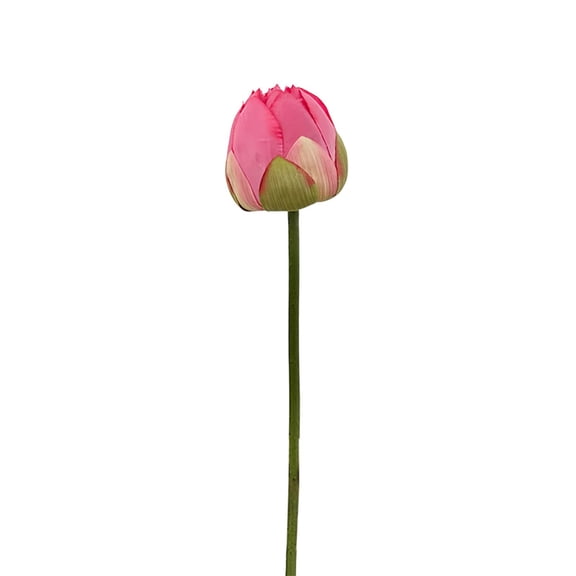 Simulation Lotus Decoration, Mini Lotus Flower Vase Filler Plant Simulation Flower Arrangement for Home Wedding Party Decoration Flower Arrangement B