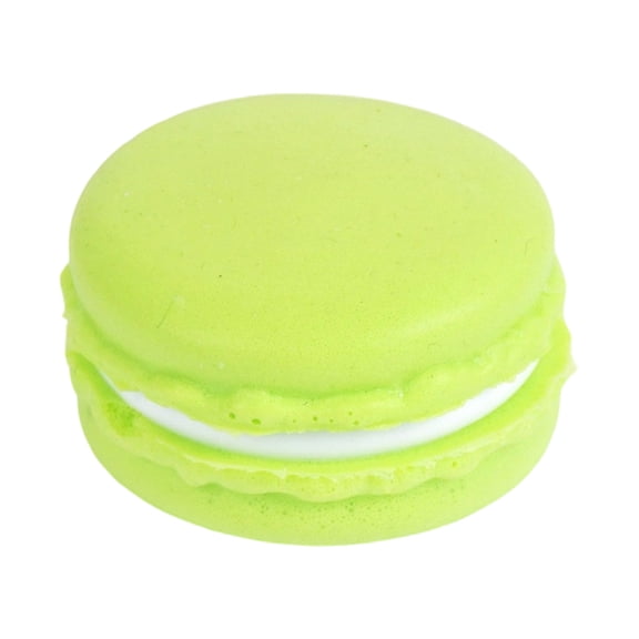 Simulation Macaron Squishy Fidget Toys for Adults Soft Tactile Office Desk Accessory Slow Rebound PU Sensory Gadget 1.65 x 1.06 Inch Manual Venting Tool 1 Pack