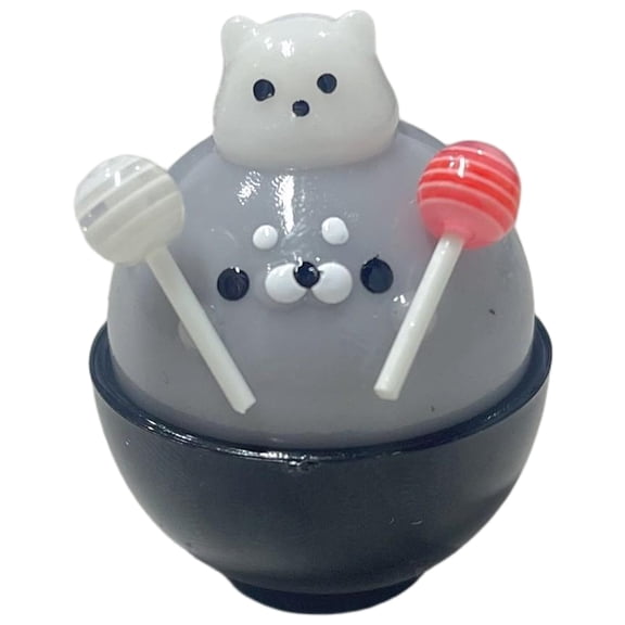 Simulation Mini Seal Squishy Squishy for Adults Soft TPRA Sensory Gadget White and Grey Animal Office Desk Accessory 1.18 x 1.57 x 1.18 Inch 1 Pack