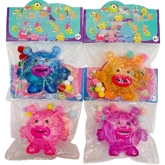 Simulation Monster Shape Squishy Fidget Toys for Adults Soft Plastic Sensory Gadget Creative Desk Ornament Random Style Office Pressure Relief Tool 1 Pack