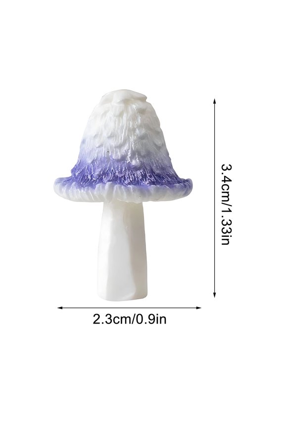 Simulation Mushrooms Car Decoration Ornament
