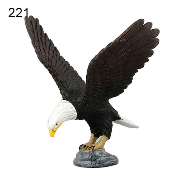Simulation Owl Bird Animal Model Figurine Kids Educational Toy Table Ornament