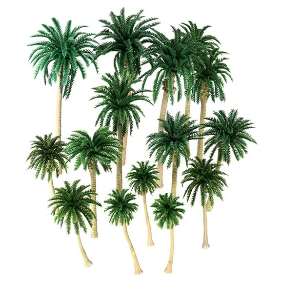 Simulation Palm Tree Cocoa Leaf Decoration Artificial Coconuts