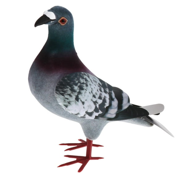 Simulation Pigeon Ornaments Artificial Dove Animal Artificial Foam Bird Mini Fake Birds for Kids Garden Decor Easter Gifts Party Favors 1pc Style B