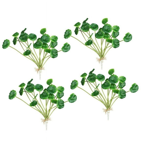 Simulation Plant Crabapple Leaves Small Lotus Leaves Copper Coin Grass Money Grass Small Bonsai ArtificialFlowers