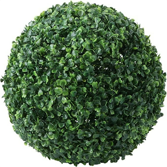 Simulation Plant Grass Ball,Green Plant Decorative Ceiling Ball,18.9" Plastic Fake Flower Ball for Wedding Birthday Party Banquet Tabletop Decor Synthetic Grass