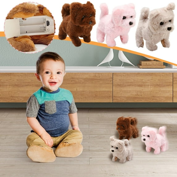 Simulation Puppy Pet Toy Dog Can Walk And Call Toy Dog Children’s Gift