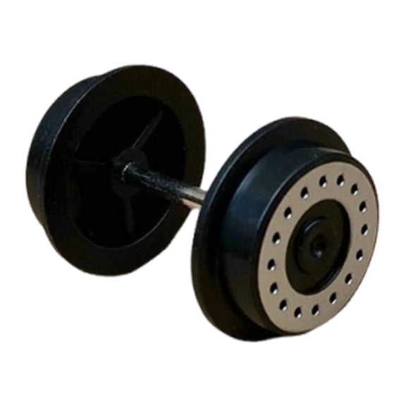 Simulation Replacement Wheels Model Train Accessory Durable 0.87inch Inner Width for Railway Collectors