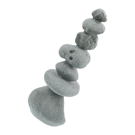 BESTYASH Simulated Rockery Stone Decor Light Grey for Yard Garden and Home Decorative Use