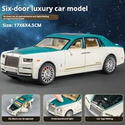Simulation Rolls-Royce Phantom Model Car Model Ornaments Luxury Car Sedan Toy Car Collection
