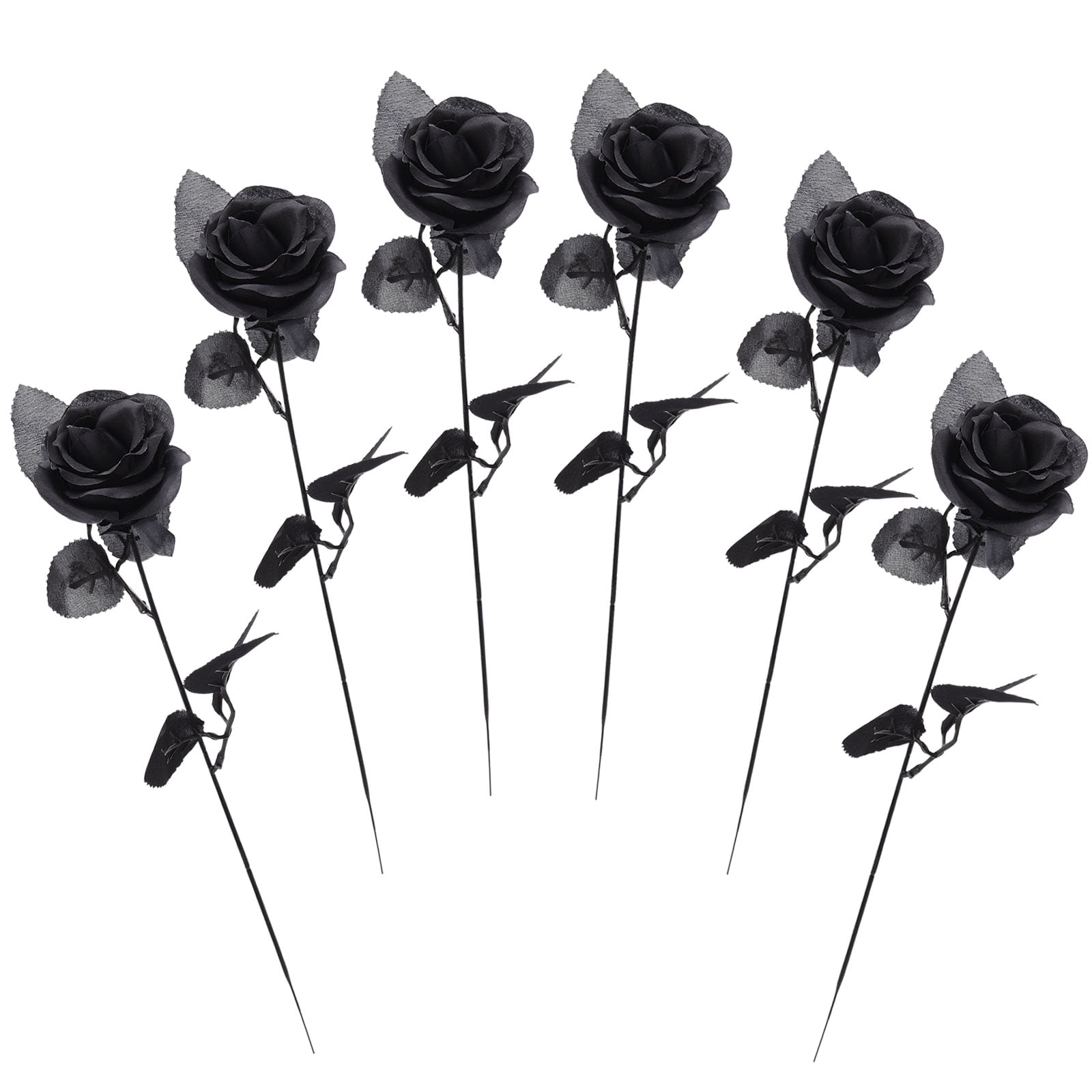 Simulation Roses Fake Flowers Black Wedding Simulation Flowers Indoor