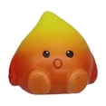 thumbnail image 1 of Simulation Spark Flame Shape Squishy for Adults Soft Rubber Sensory Gadget Smile and Surprised Emoji Realistic Office Desk Accessory Pressure Relief Tool 1 Pack, 1 of 5