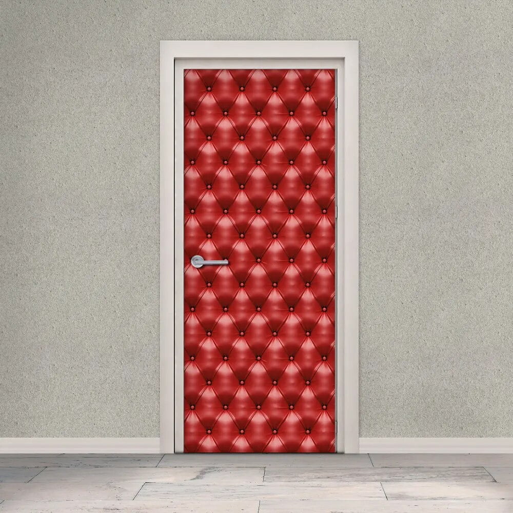 Simulation Spider  Door Stickers Creative Art Design Full Cover