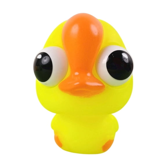 Simulation Staring Animal Squishy Fidget Toys for Adults Soft Rubber Sensory Gadget Eye Popping Animal Shape Office Desk Accessory Pressure Relief Tool 1 Pack