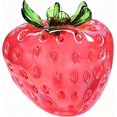 thumbnail image 1 of Simulation Strawberry Fruit Squishy for Adults Soft Silicone Sensory Gadget Realistic 2.76 Inch Red Office Desk Accessory Pressure Relief Tool 1 Pack, 1 of 8