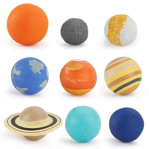 Simulation The Solar System Plastic Cosmic Planet Universe Model Science Educational Toys