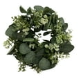 thumbnail image 1 of Simulation Thorn Leaf Wreath Garland, 13 inch Small Door Decoration Wreath for Spring, 1 of 8