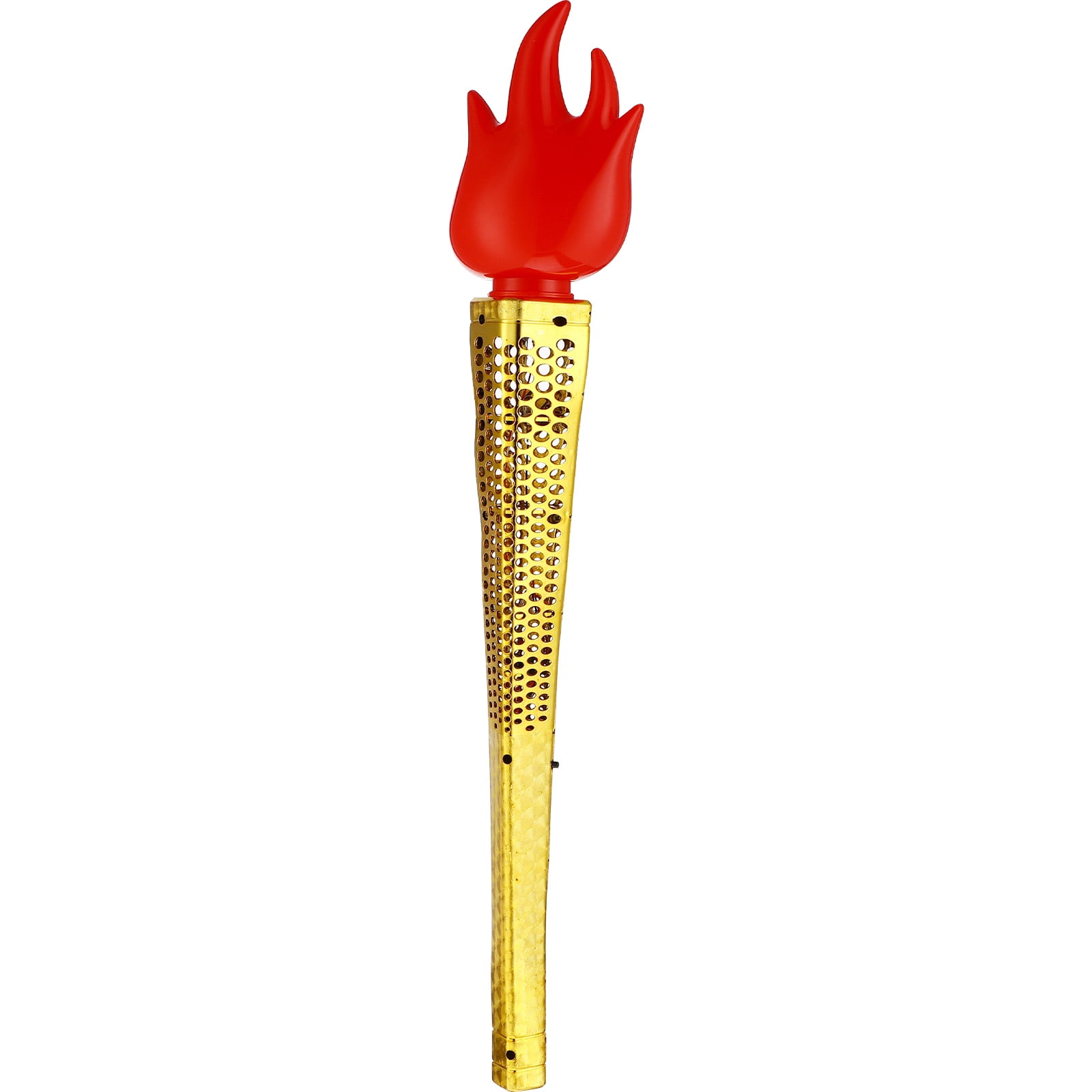 Simulation Torch Gold Decor Models Plastic Torches Baby Cosplay Child