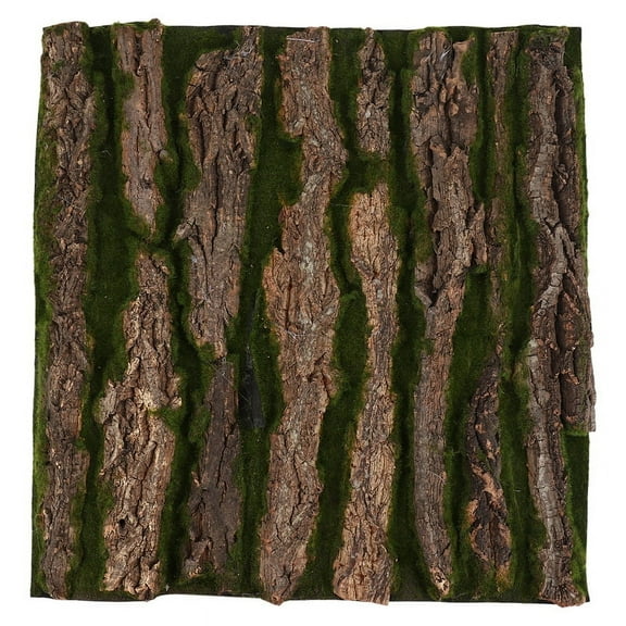 Simulation Tree Bark Home Sewer Decoration Fake Tree Bark Green Moss Wedding Decoration Grass Wall Artificial Plants-B