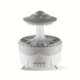 thumbnail image 1 of Simulation Water Drop Humidifier, Aroma Diffuser Household Large Capacity Intelligent Spray Atomizer，White, 1 of 6