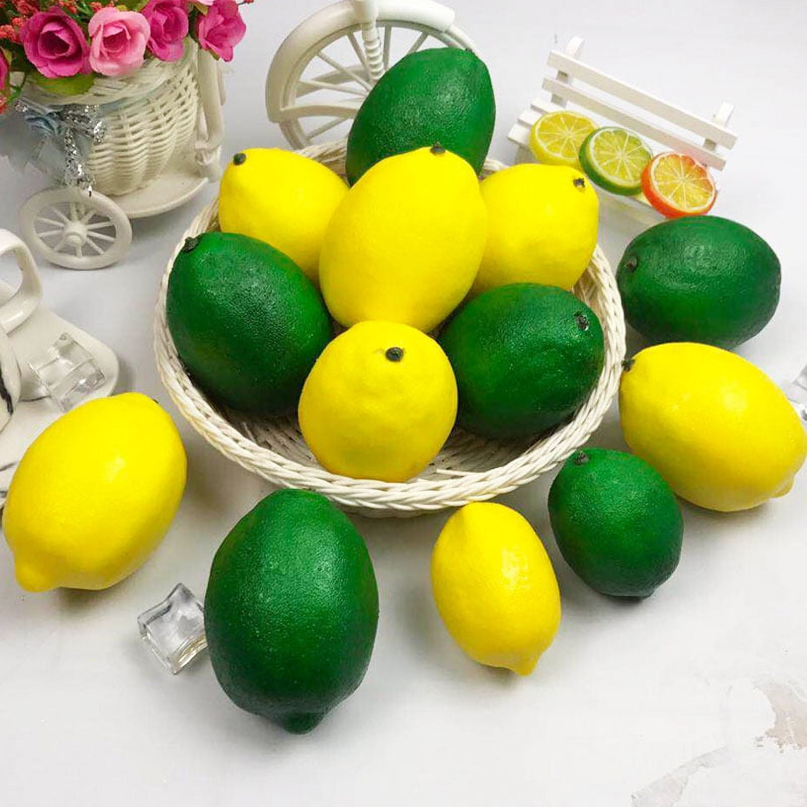 Simulation fruit simulation lemon plastic lemon slice fruit model ...