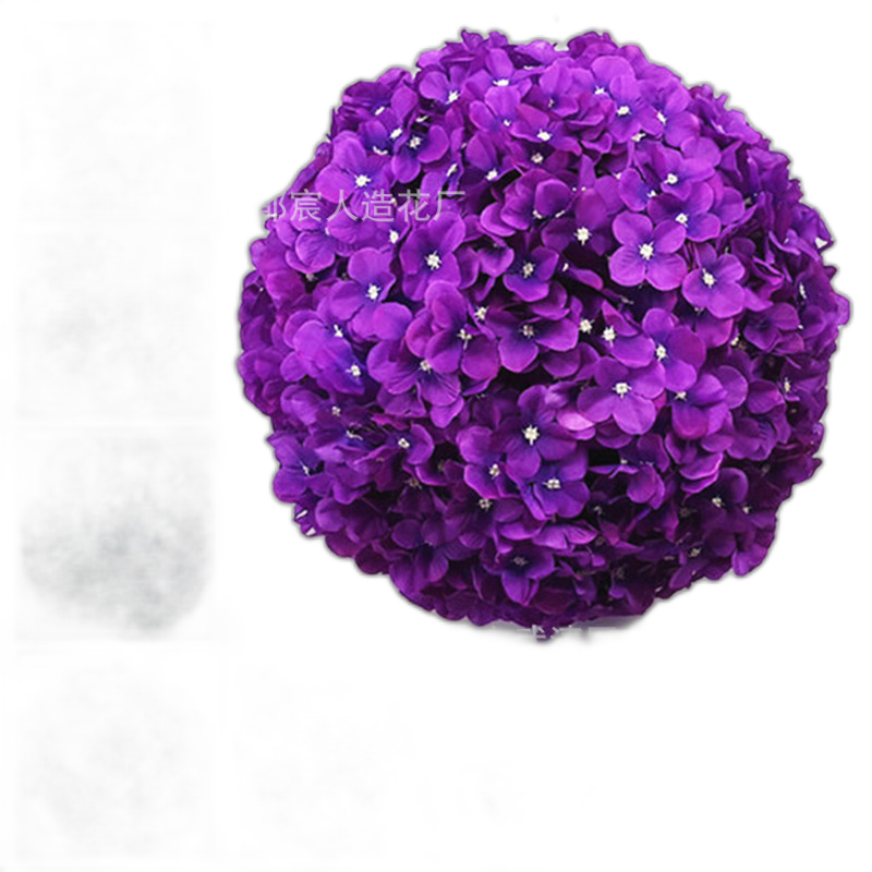 Simulation hydrangea Flower Ball Simulation Silk Flower Ball Wedding
