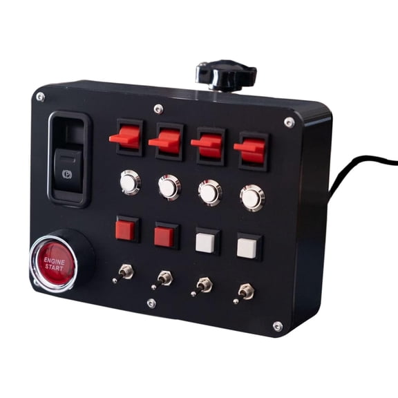 Simulator American Truck 27 Customizable Button Box 3 For G27/G29/G920/G923 Steering Wheel;PC Central Control Box Controler For ATS/ETS2 for MOZA R3/R5/R9/R12 Base
