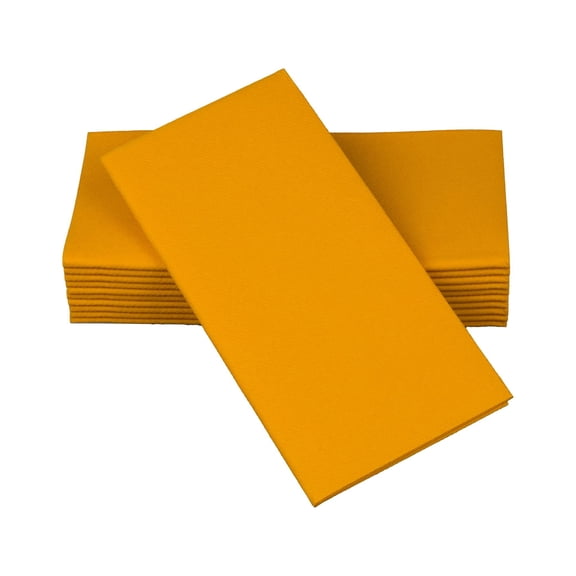 Simulinen 16x16 Signature Color Dinner Napkins Orange Box of 50